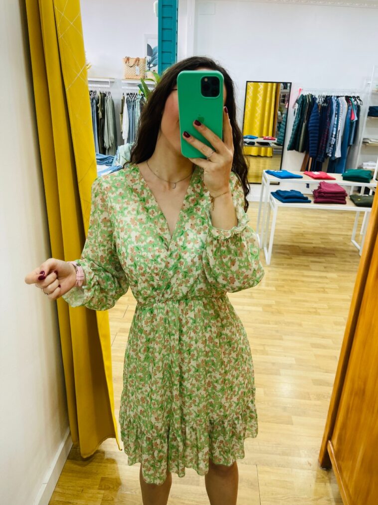 VESTIDO PRAGA VERDE - Imagen 2