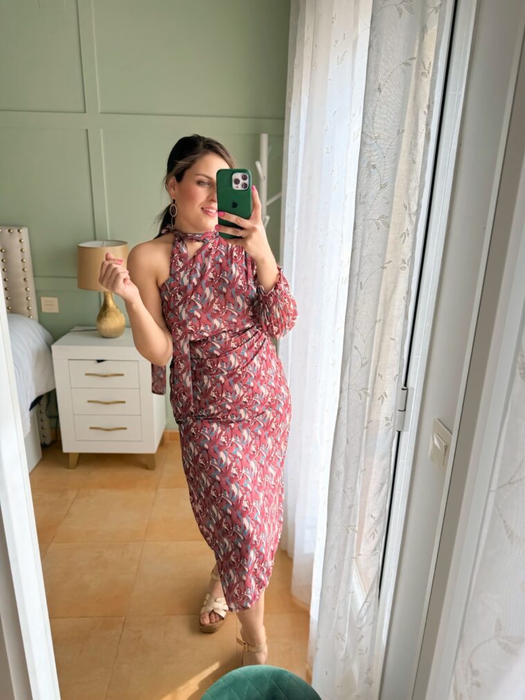 VESTIDO ALICANTE ROSA