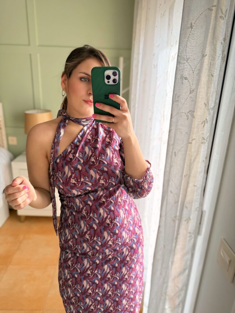 VESTIDO ALICANTE LILA - Imagen 2